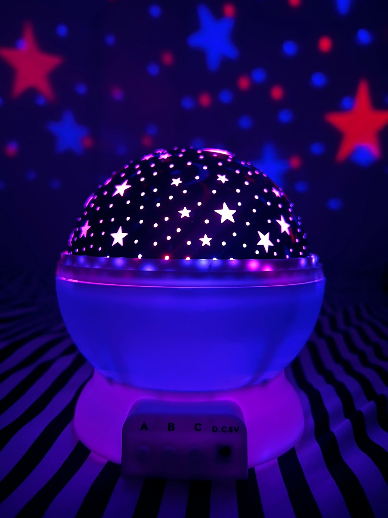 Svjetleća lampa -zvjezdano nebo u raznim bojama